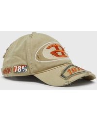 DIESEL - Basecap Mit Strick-Aufnähern - Lyst