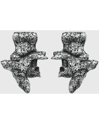 DIESEL - Tone Stud Earrings - Lyst