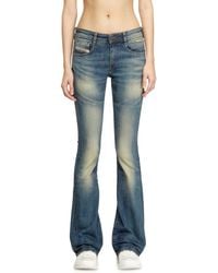 DIESEL - Bootcut Jeans Low Waist 1969 D-Ebbey, Medium, Zip Fly - Lyst
