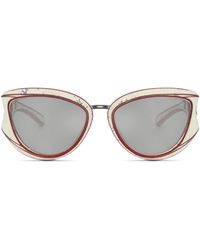 DIESEL - Cat-Eye Style Sunglasses - Lyst