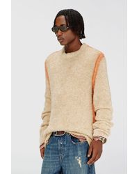 DIESEL - Alpaca-Blend Jumper With Spray-Dyed Seams - Lyst