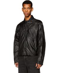 DIESEL - Nylon Jacket With Contrast Detailing - Lyst