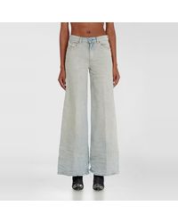 DIESEL - Flare Jeans Regular Waist 1978 D-Akemi, Light, Zip Fly - Lyst