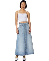 Gonne lunghe DIESEL da donna - Fino al 20% di sconto | Lyst