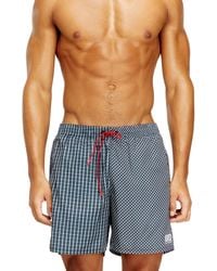 DIESEL - Swim Shorts With Mixed Patterns - Lyst