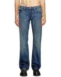 DIESEL - Regular Jeans Low Waist 1985 Larkee, Dark, Button Fly - Lyst