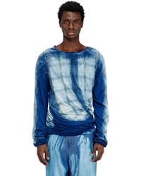 DIESEL - Twisted Layered Top With X-Ray Effect - Lyst