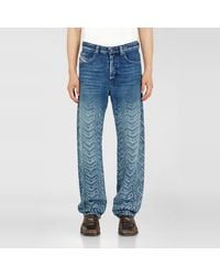 DIESEL - Regular Jeans Regular Waist 2024 D-Macs, Dark, Button Fly - Lyst