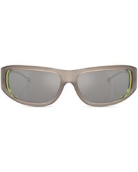 DIESEL - Wraparound Style Sunglasses - Lyst