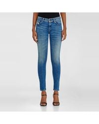 DIESEL - Skinny Jeans Regular Waist 2017 Slandy, Medium, Zip Fly - Lyst