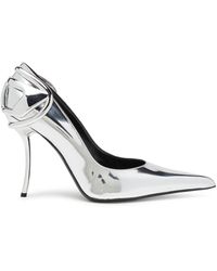 DIESEL - D-Ten&Half-Metallic Pumps With Curved Heel - Lyst