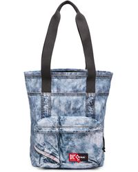 DIESEL - Bolso Tote En Denim Trampantojo - Lyst