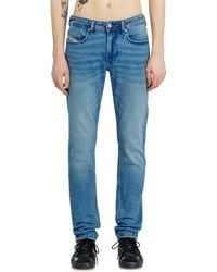 DIESEL - Skinny Jeans Low Waist 1979 Sleenker, Light, Zip Fly - Lyst
