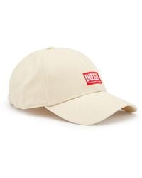 DIESEL - Baseball Cap With Logo Patch - Lyst