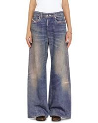 DIESEL - Relaxed Jeans Low Waist 1996 D-Sire, Dark, Button Fly - Lyst