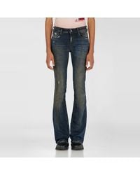 DIESEL - Bootcut Jeans Low Waist 1969 D-Ebbey, Zip Fly - Lyst