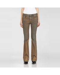 DIESEL - Bootcut Jeans Low Waist 1969 D-Ebbey, Colored, Zip Fly - Lyst