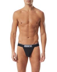 DIESEL - Three-pack Jockstraps With Front Logo - Lyst