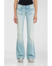 DIESEL - Bootcut Jeans Low Waist D-Hush, Light, Zip Fly - Lyst