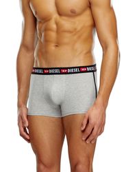 DIESEL - Three-pack Boxer Briefs With Side Band - Lyst