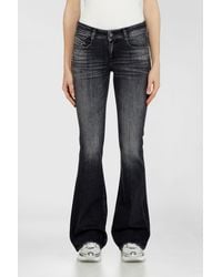 DIESEL - Bootcut Jeans Low Waist 1969 D-Ebbey, /Dark, Zip Fly - Lyst