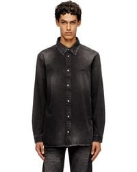 DIESEL - Chemise en denim à manches longues - Lyst