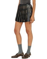 DIESEL - Pleated Mini Skirt - Lyst