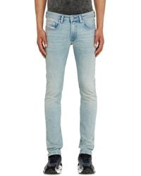 DIESEL - Skinny Jeans Low Waist 1979 Sleenker, Light, Zip Fly - Lyst