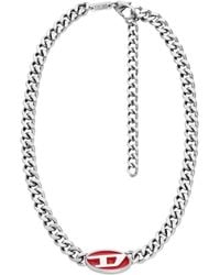 DIESEL - Collar De Cadena De Acero Inoxidable - Lyst