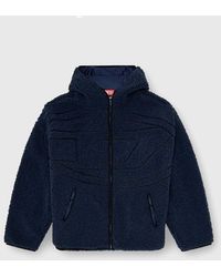 DIESEL - Teddy Hoodie Sweatshirt - Lyst