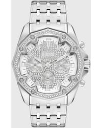 DIESEL - Stinger Pavé Stainless Steel Watch - Lyst
