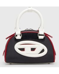 DIESEL - 1Dr Dome-Colour-Block Small Bowling Bag - Lyst