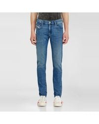 DIESEL - Slim Jeans Regular Waist 2019 D-Strukt, Medium, Zip Fly - Lyst