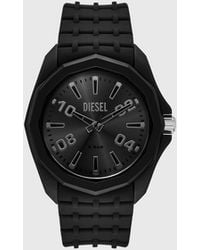 DIESEL - Stinger Silicone Watch - Lyst