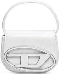DIESEL - 1dr Xs-iconic Mini Bag With D Logo Plaque - Lyst