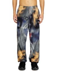 DIESEL - Nylon Pants With All-Over Print - Lyst