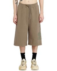DIESEL - Treated Longline Shorts With Print - Lyst