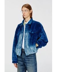 DIESEL - Elasticated Trucker Jacket - Lyst