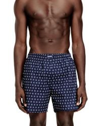 DIESEL - Three-Pack Of Cotton Boxers With All-Over Print - Lyst