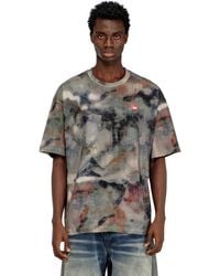 DIESEL - T-Boxt Abstract-Pattern T-Shirt - Lyst