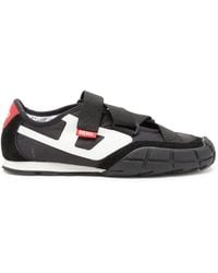 DIESEL - S-Pagodha-Tongue-Free Strap Sneakers - Lyst
