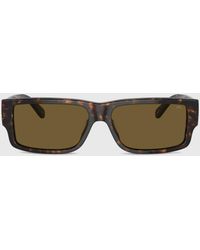 DIESEL - Rectangle Sunglasses - Lyst
