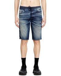 DIESEL - Slim Fit Shorts - Lyst