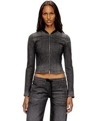 DIESEL - Cropped Jacket - Lyst