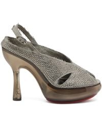 DIESEL - D-Lake-Platform Sandals - Lyst