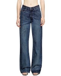 DIESEL - Regular Jeans High Waist 1971 D-Sent, Dark, Button Fly - Lyst