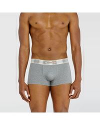 DIESEL - Three-Pack Of Stretch Cotton Boxer Briefs With Satin Waistband - Lyst