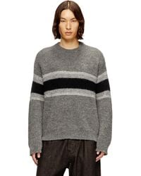 DIESEL - Striped Jumper - Lyst