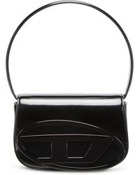 DIESEL - 1Dr-Ikonische Schultertasche Aus Spiegel-Leder - Lyst