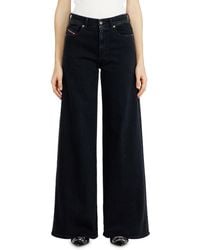 DIESEL - Flare Jeans Regular Waist 1978 D-Akemi, /Dark, Zip Fly - Lyst